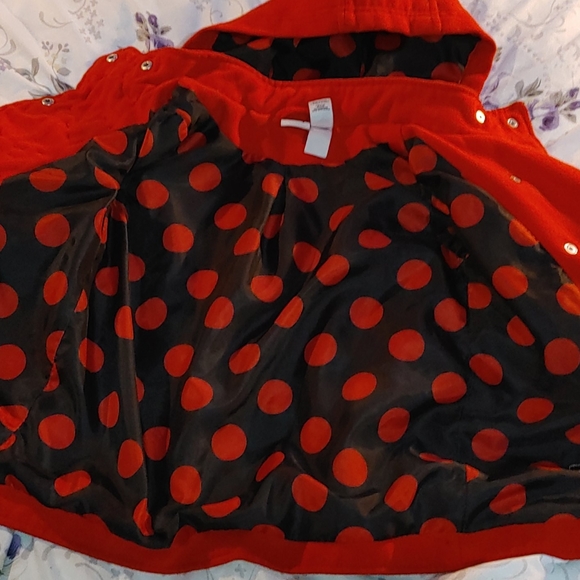 Cute Minnie Mouse pea coat - Picture 2 of 3